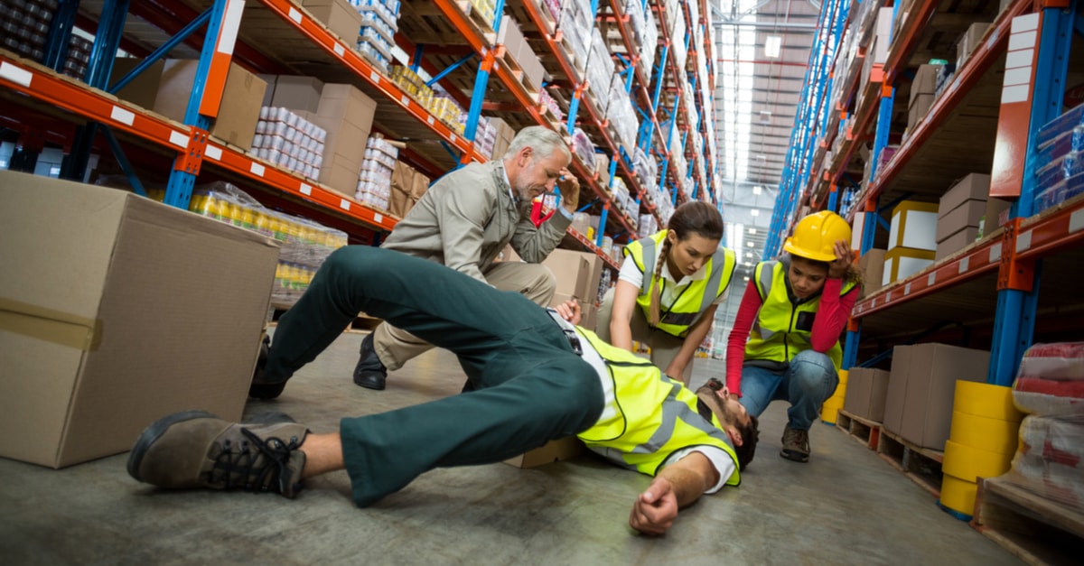 Preventing Slips and Falls in Warehouses